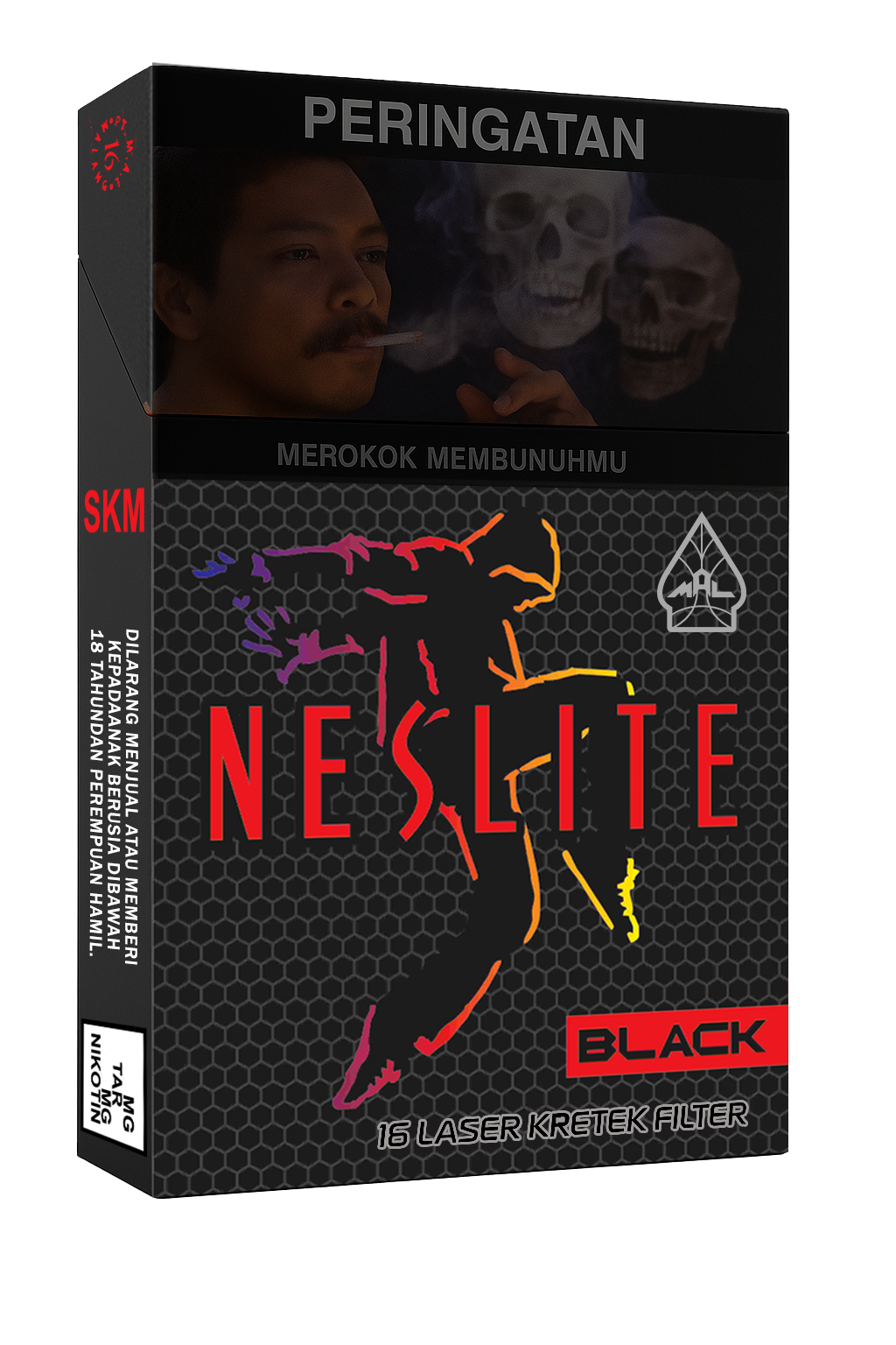 Neslite Black Merah